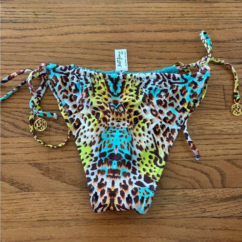 Luli Fama  Animal Print Bikini Bottoms