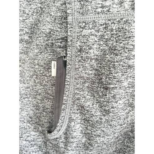 Vuori  | Halo Performance Full Zip Hoodie | Heather Gray | Sz S