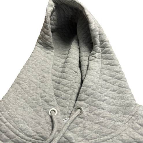 Zyia  Active | Grey Quilited Waffle Hoodie | Womens Size XS