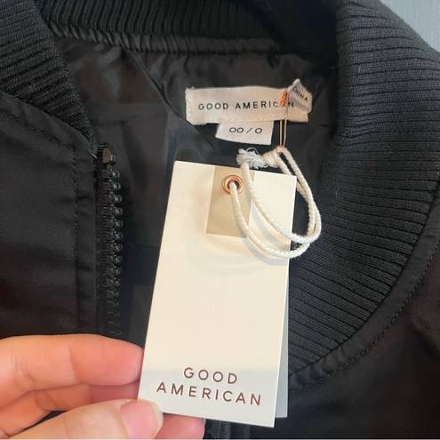 Good American NWT |  Satin Bomber Jacket