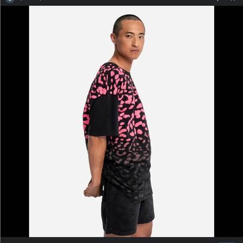 Spirit Jersey NWT Neon Leopard  size M