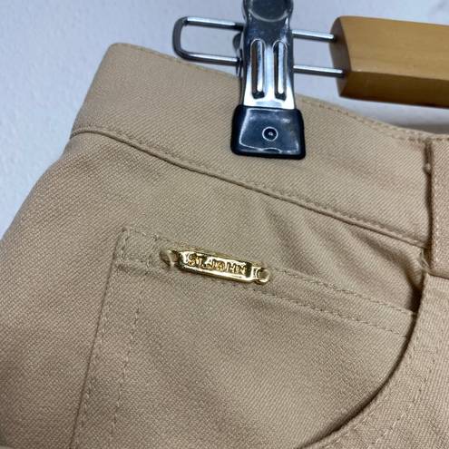 St. John Sport Tan Wide Leg Pants