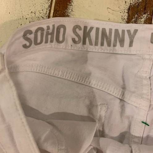 DKNY  SOHO Skinny White Jean
