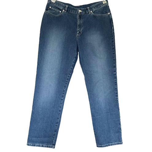 Krass&co Lauren Jeans  Straight Leg Womens Jeans Size 16 Medium Wash New Denim