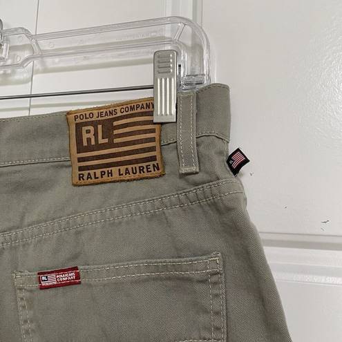 Polo  Ralph Lauren Women's Chino Shorts Size 8 In Khaki.