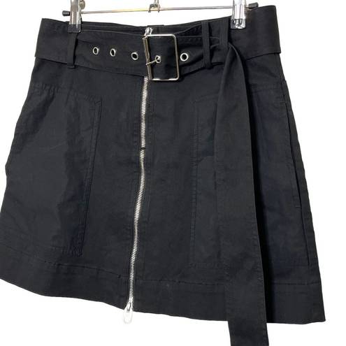 Proenza Schouler  White Label Belted Utility Skirt In Black Women’s 2