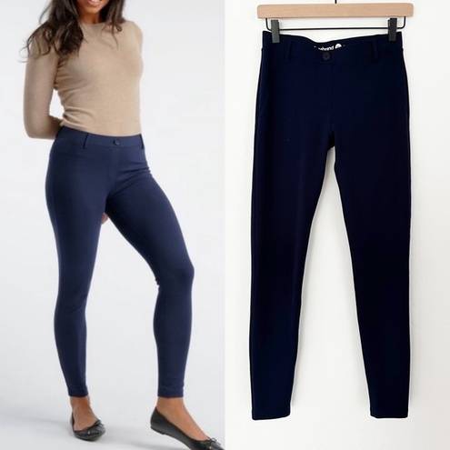 Betabrand  Dress Pant Yoga Pant Pull On Legging Navy Blue Women’s | XS