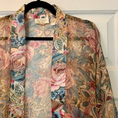 Victoria's Secret Victoria’s Secret Sheer Floral Robe