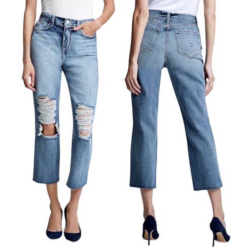 L'Agence NWT  Adele High-Rise Cropped Stove Pipe Jeans in‎ Fallbrook