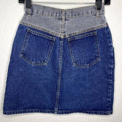 Sam & Libby SAM & Max Vintage Denim Skirt Size 7