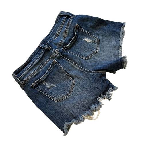 Silver Jeans Silver Suki Distressed Jean Short