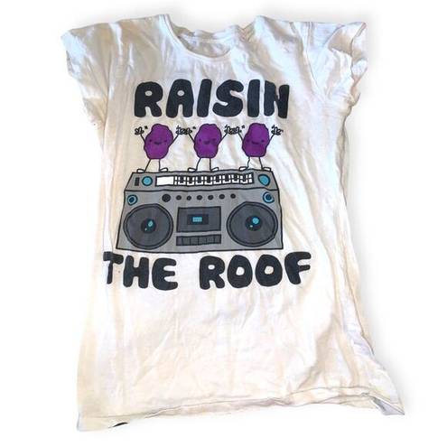 Y2k Vintage baby tee raisin the roof Size M