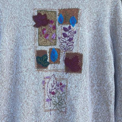 Cabin creek  cottage core beige sweater size small