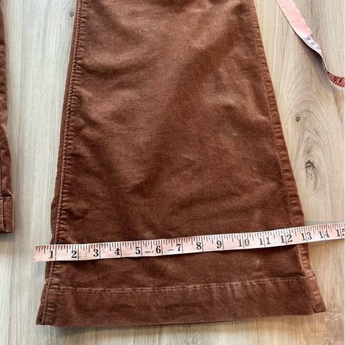 Pilcro  28 Brown Flare Leg Corduroy Pants