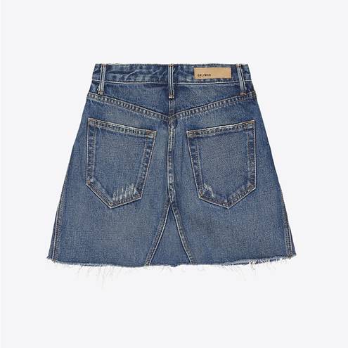 GRLFRND  REVOLVE Eva Denim Skirt