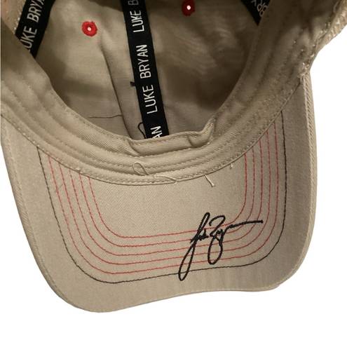 Luke Bryan Kick The Dust Up Trucker's Hat. Lightweight mesh previously loved