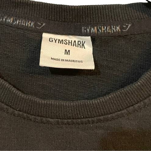 Gymshark  Logo T-Shirt Drawstring Waist Black Size Medium