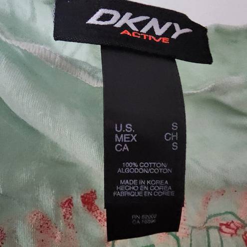 DKNY  Active 89 Boat Neck Short Sleeve Shirt Size S