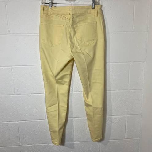 St. John’s Bay St. John's Bay Yellow Skinny Leg Women's Pant