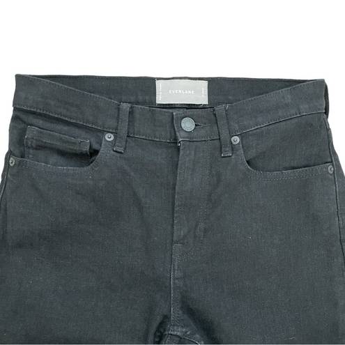 Everlane  Ankle Jeans Mid Rise Black Sz 27