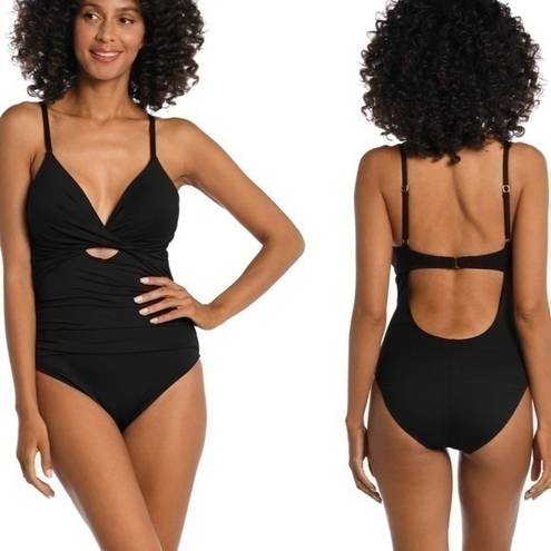 La Blanca  Black One Piece Size 4