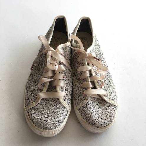 Keds  Kickstart Two-Tone Boucle Sneakers 6.5M