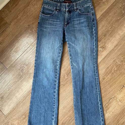 Banana Republic  Denim Bootcut Flare jeans 100% cotton Distressed Women’s size 6