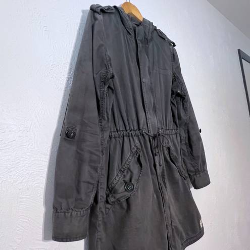 Aritzia  TNA Military Edition Parka Coat Jacket Gray size M