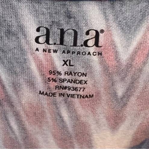 a.n.a A New Approach abstract print fit and flare dress size XL