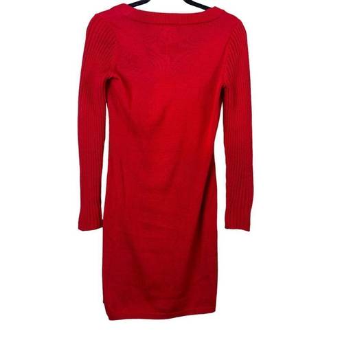 Marvin Richards Marvin Richard’s Red Sweater Dress Size Small