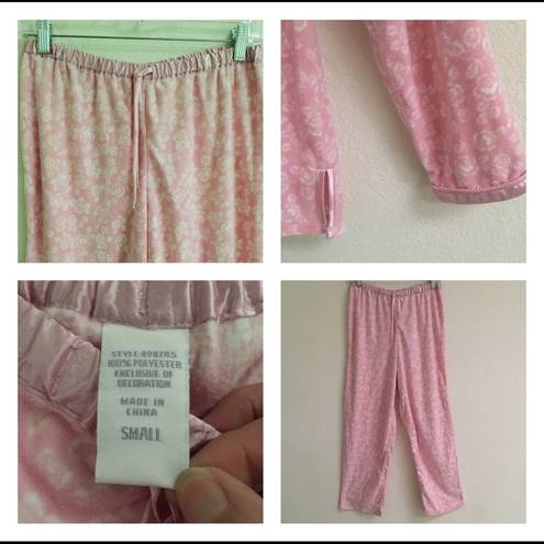 American Eagle  Aria pink fleece pajama set S