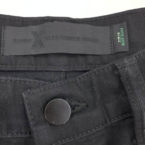 Alexander Wang Denim X  Womens Size 25 Wang 003 Boyfit Jeans Black Fade