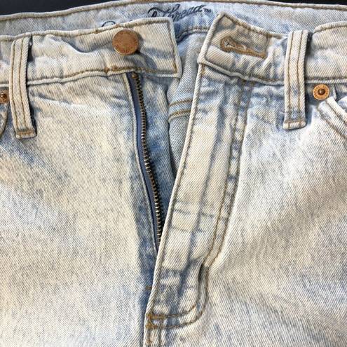 Universal Threads Universal Thread Vintage Straight Acid Light Wash Sz 6/28R Ankle Cropped Hi Rise