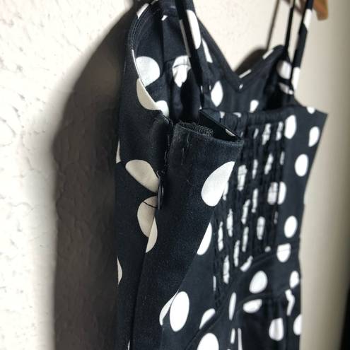 Marilyn Monroe  Black/White Polka Dot A Line Dress