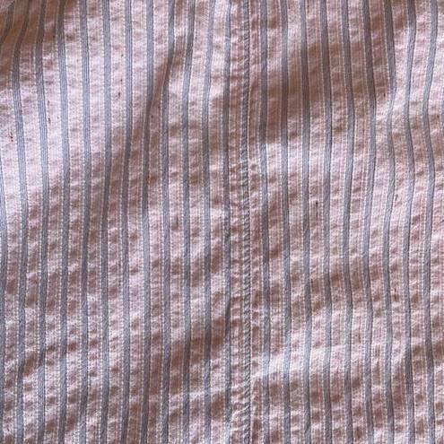 Rebecca Taylor Pink Striped Dropwaist Summer Sundress - size 6