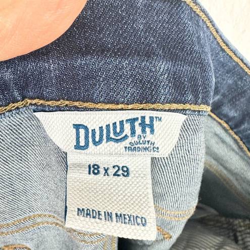 Duluth Trading Women's Duluthflex Daily Denim Bootcut Jeans Size 18 x 29