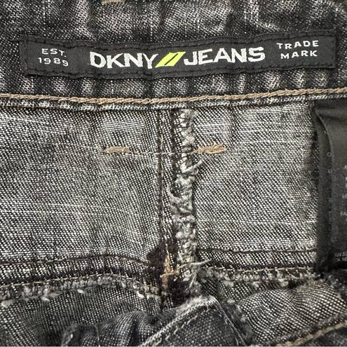 DKNY  women's bootcut black jeans size 6