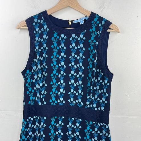 Draper James  Meadow Vines Lace Dress Nassau Navy
Sleeveless size 10