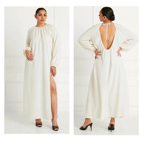 Hill House NEW  The Simone Dress in Coconut Milk Crepe