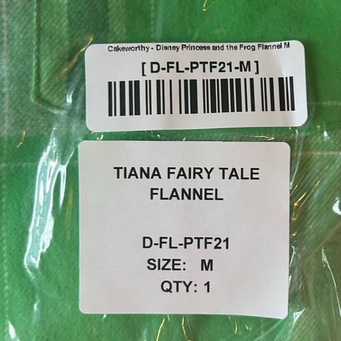 Disney Cakeworthy  Princess and the Frog Tiana Fairy Tale Flannel Unisex Size M