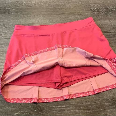 Callaway  17" Shape Shifter Pink Geo Golf Athletic Skort Women’s Size XL