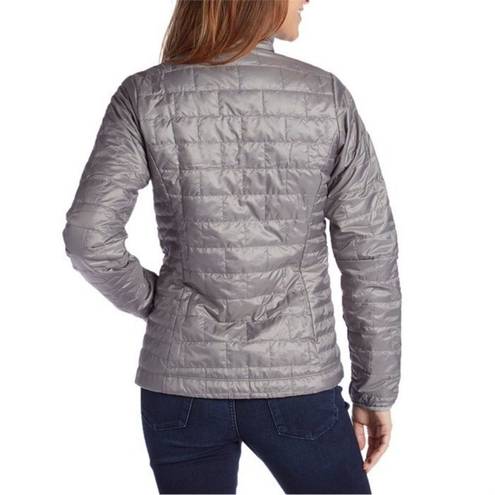 Patagonia Women's Nano Puff Jacket in Feather Grey Silver Gray Size Extra Small