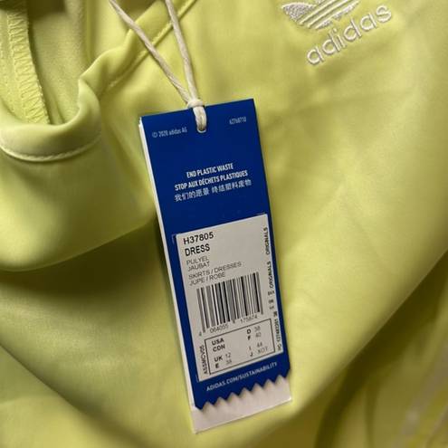 Adidas Originals Acid green Short dress size 8