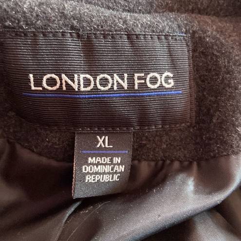 London Fog  Coat Dark Gray Size XL