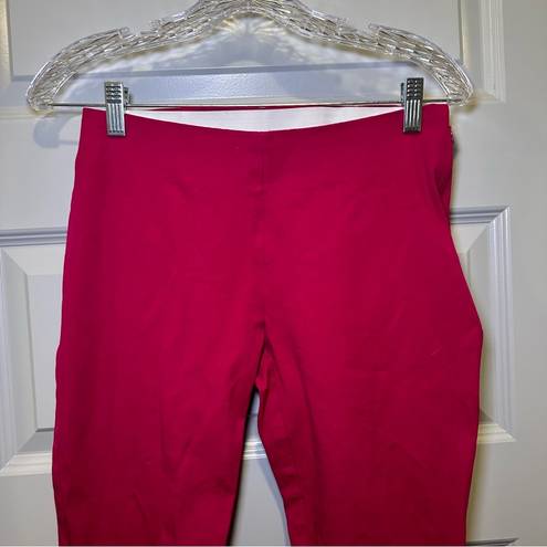 A New Day  Pink Side Zip Anke Crop Trouser Pants size 2