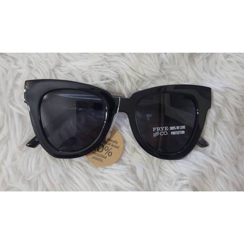 Frye NWT  and Co. Black Oversized Sunglasses