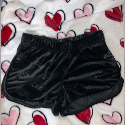 Juicy Couture Velour Shorts Small