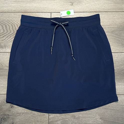 Talbots  17” High Rise Navy Blue Golf Skirt Size XS