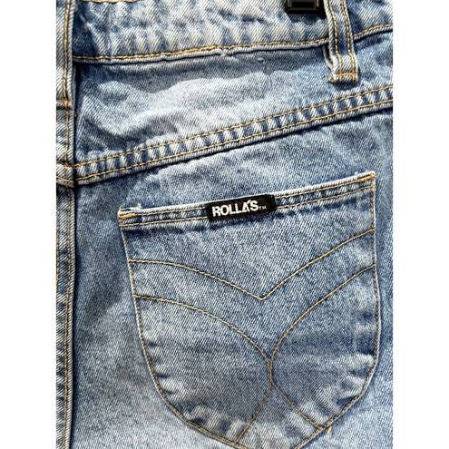 Rolla's  BY FREE PEOPLE Duster Cutoff Shorts Cindy Blue Sz 27