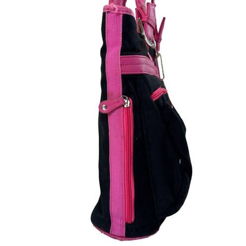 Edge Mobile  forHer Eco-Friendly Tote (Black with Pink Trim)